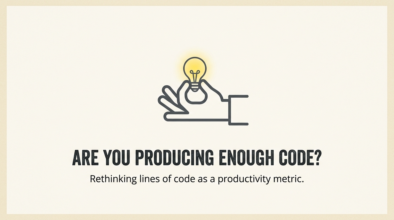 Are you producing enough code?